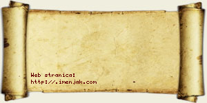 Hana Harači vizit kartica